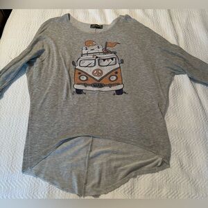 Astoria born auburn top size L